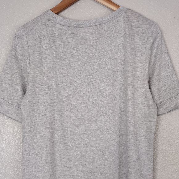 NWT Talbots Petite Women's Metallic Summer Pullover Short Sleeve Tee Size MP - Picture 5 of 14